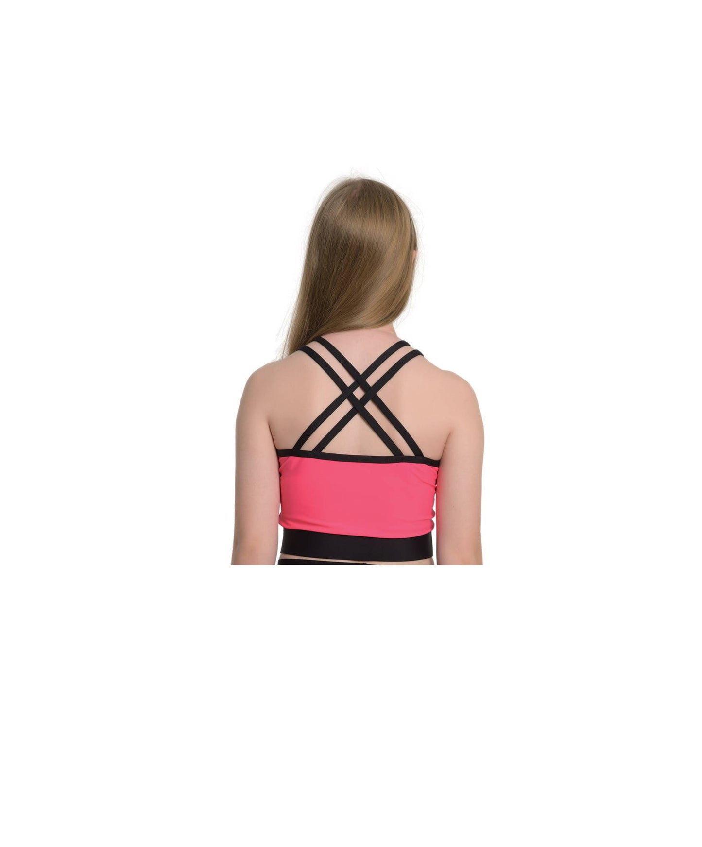 10G Modified V-Neck Strappy Back Halter & 10H Mesh Palazzo Pant