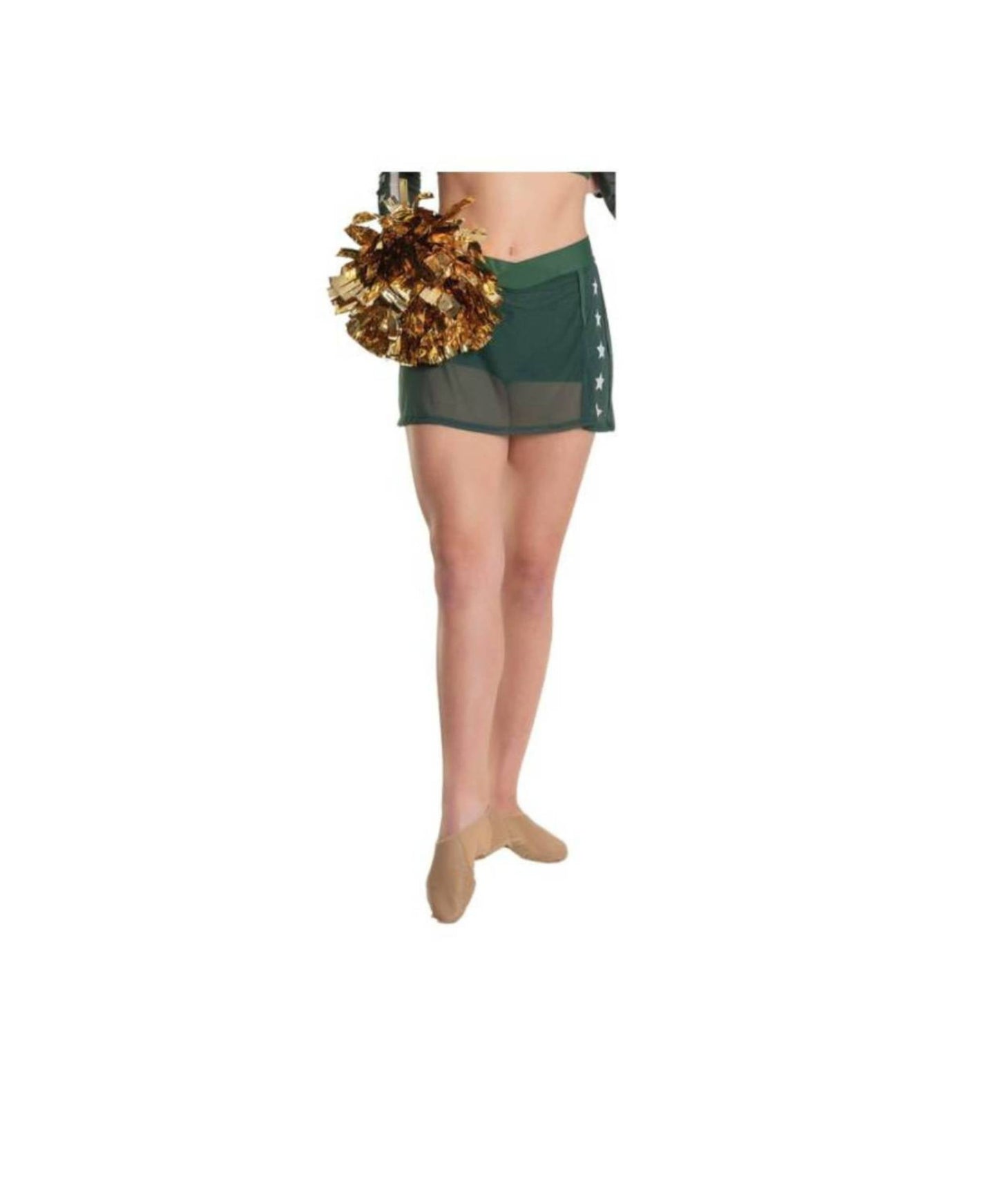 5A LS Sublimated Mesh Crop Top &5B Sublimated V Front Skirt