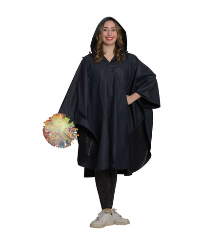 16L Waterproof Poncho with Hood – Multiple Colors Available