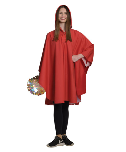 16L Waterproof Poncho with Hood – Multiple Colors Available