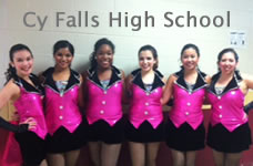 Cy Falls High School Dance Team